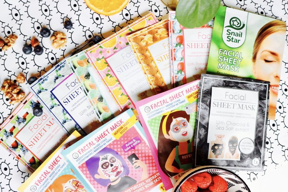 facial sheet maskers van action