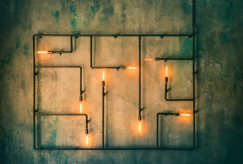 In 5 stappen naar een vernieuwend, industrieel interieur industriele lamp